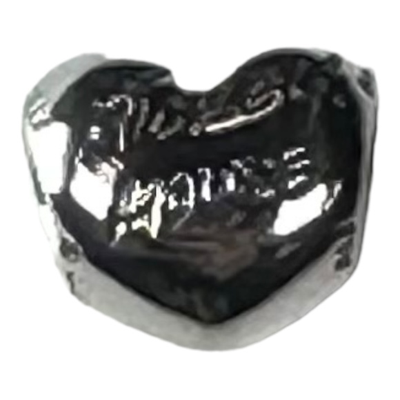 PANDORA Disney Parks Mickey Mouse Signature Heart Charm 792132 - Picture 2 of 3